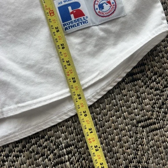 Vintage Russell Athletic Jersey Size XL White UNF Ospreys NCAA Baseball 90s - Picture 9 of 9